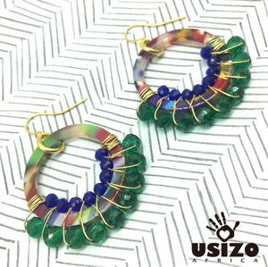 Multi-Colour Acrylic Hoops