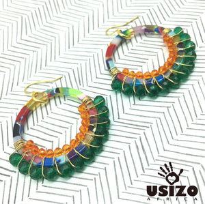 Multi-Colour Acrylic Hoops